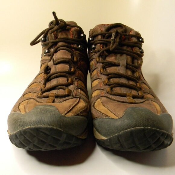 Mens Merrell Refuge Core Mid Waterproof Coffee Bean Boots Size 9 main image 10